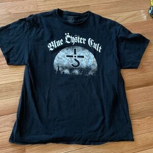 Blue Öyster Cult Black T-Shirt concert band festival grunge rocker XL